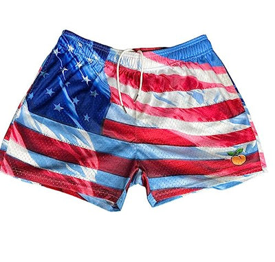 American Flag Shorts for Men